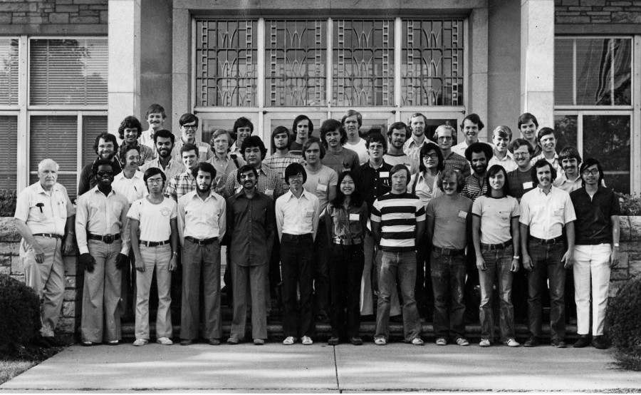 ChE 424 Second Session 1975 Class photo Session 2 1975