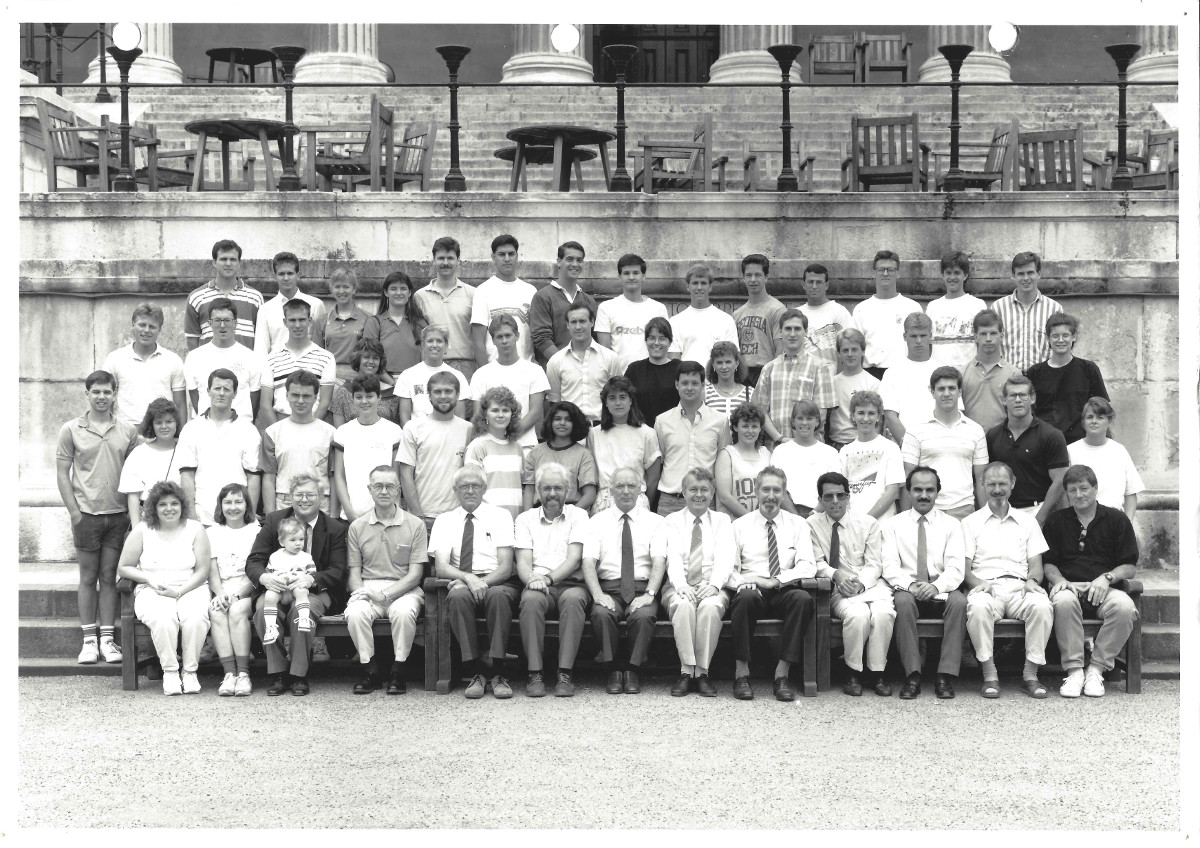 Class photo London Session, 1989