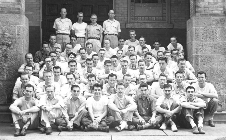 Class photo Session 1, 1949