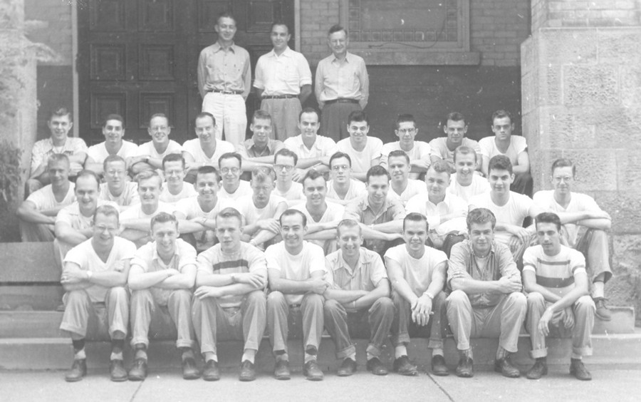Class photo Session 1, 1952