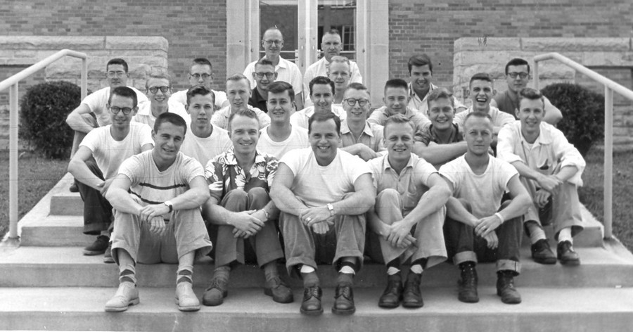 Class photo Session 1, 1954