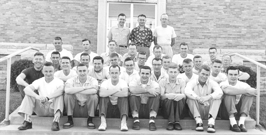 Class photo Session 1, 1955