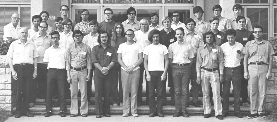 Class photo Session 1, 1971