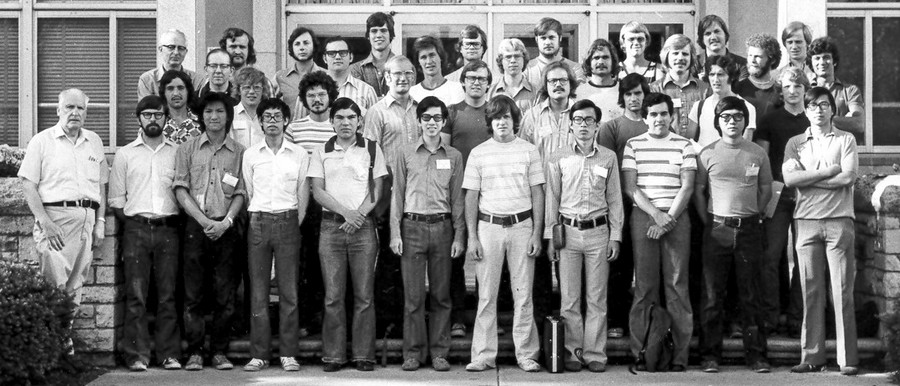 ChE 424 First Session 1976 Class photo Session 1 1976