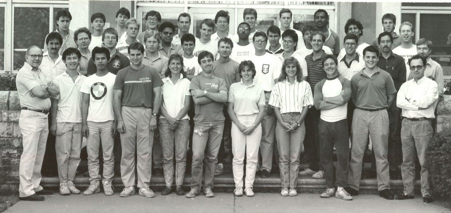 Class photo Session 1, 1988