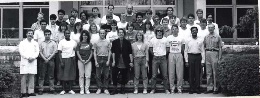 Class photo Session 1, 1990