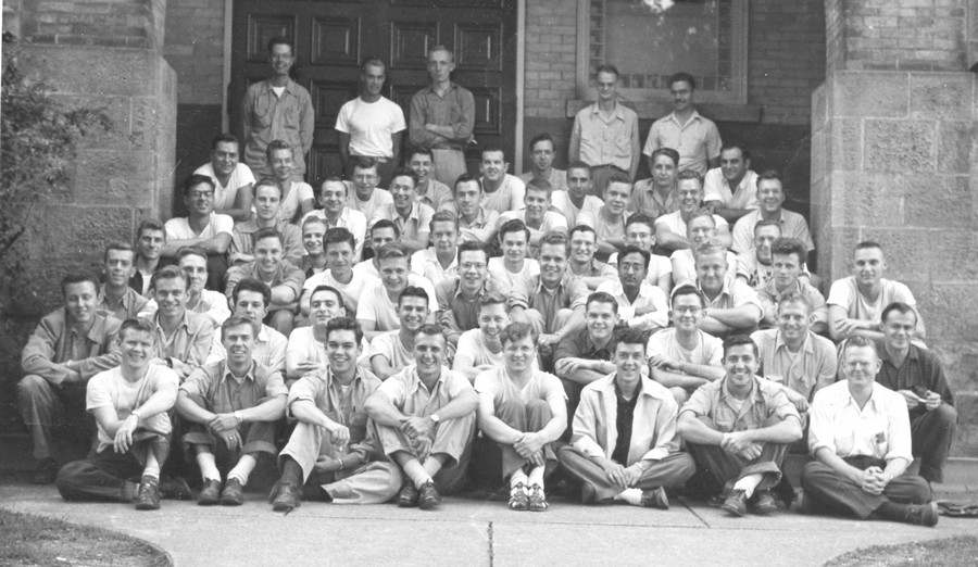 Class photo Session 2, 1950