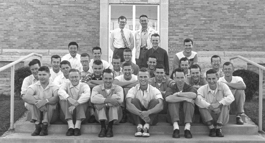 Class photo Session 2, 1954