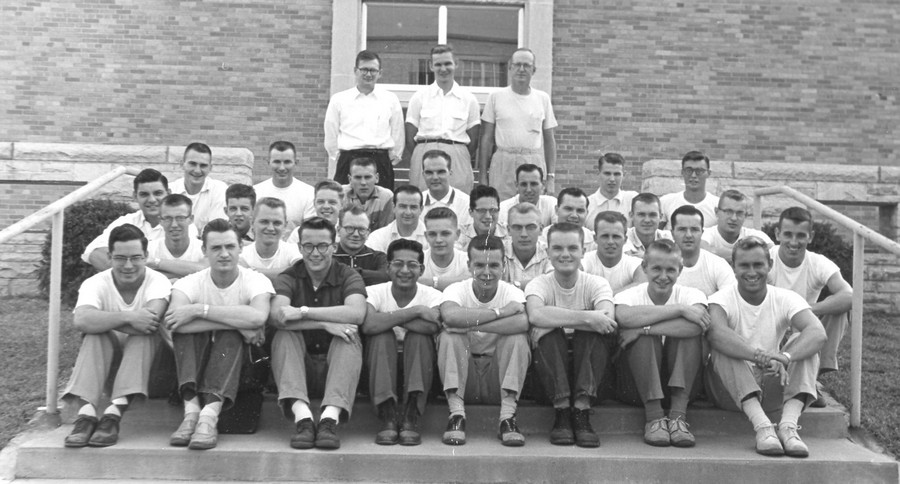 Class photo Session 2, 1955