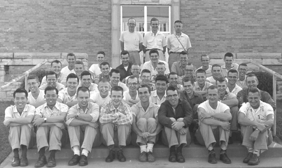Class photo Session 2, 1956