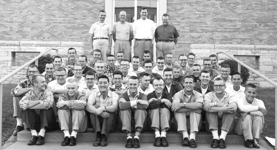 Class photo Session 2, 1957