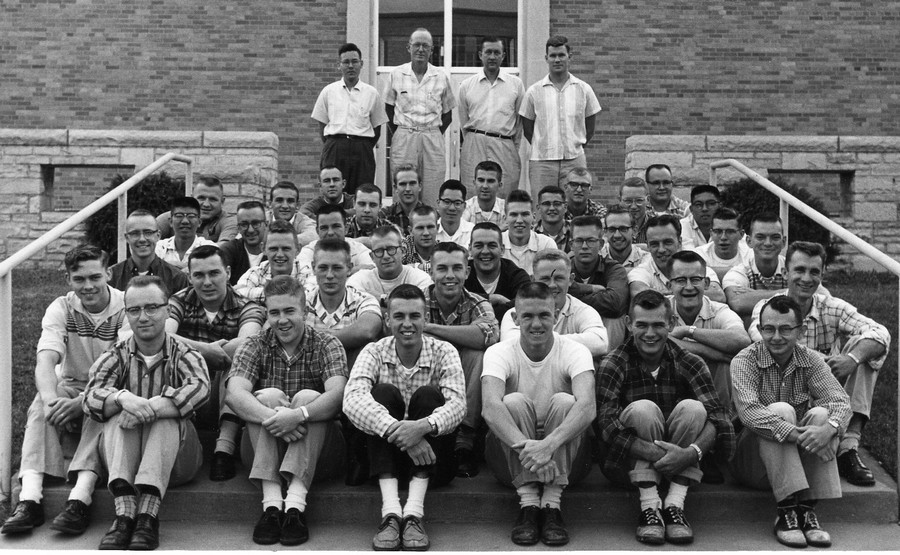 Class photo Session 2, 1958