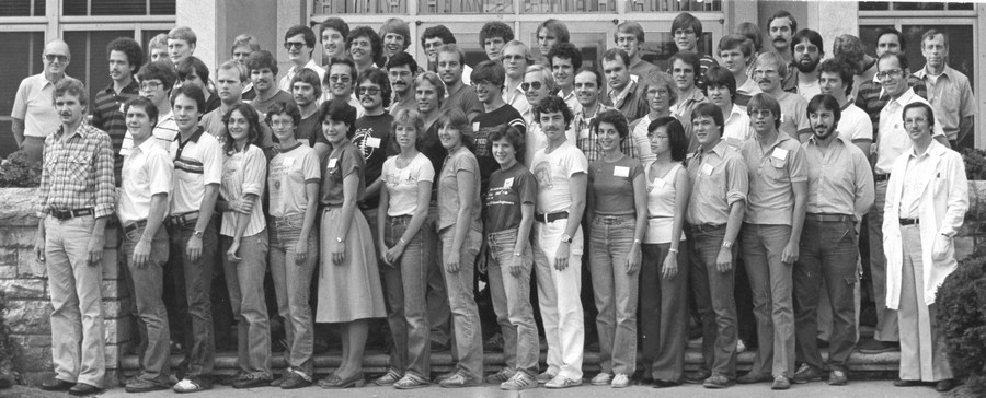 ChE 424 Second Session 1981 Class photo Session 2 1981