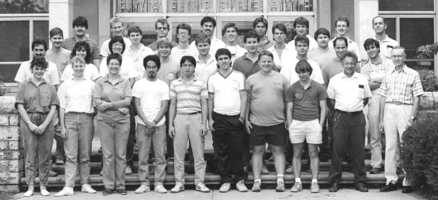 Class photo Session 2, 1988